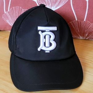 Burberry Black Baseball Cap
